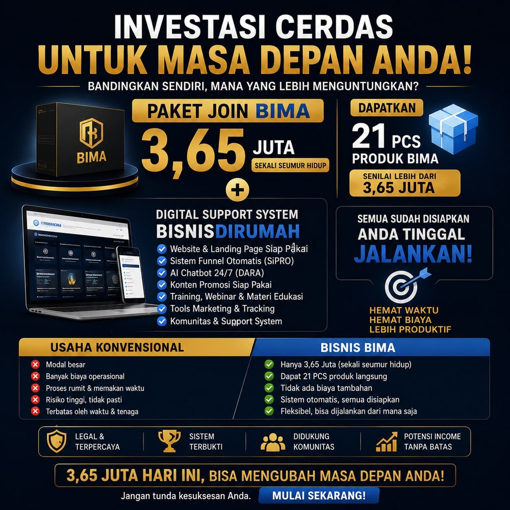 Paket Member BIMA — 21 Unit